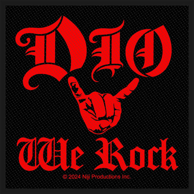 Dio - We Rock (Woven Patch)