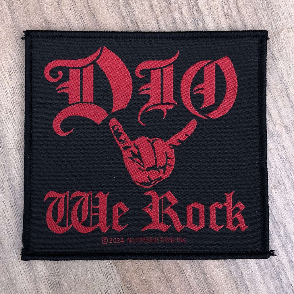 Dio - We Rock (Woven Patch)