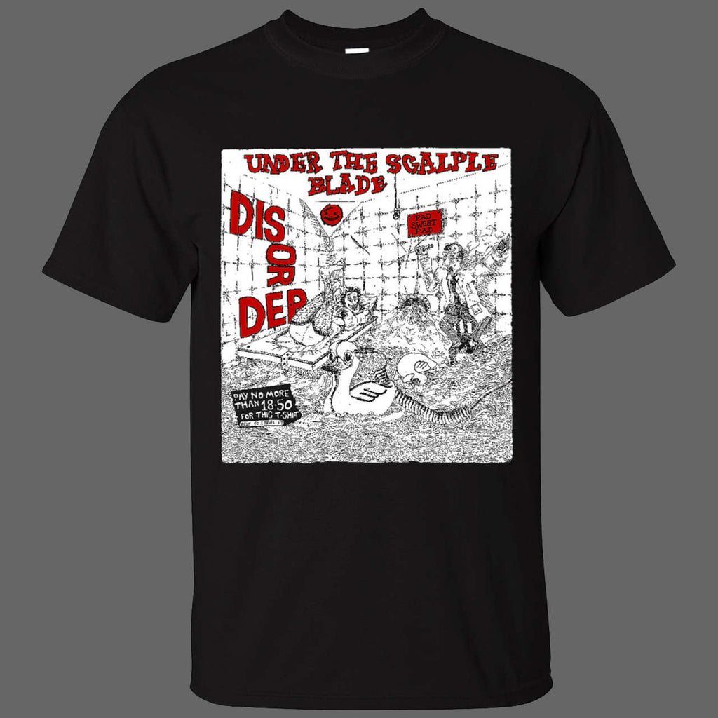 Disorder - Under the Scalpel Blade (Black) (T-Shirt)