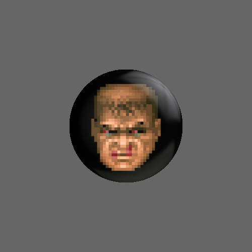 Doomguy (16) (Badge)