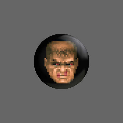 Doomguy (18) (Badge)