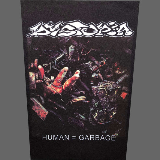 Dystopia - Human Garbage (Backpatch)