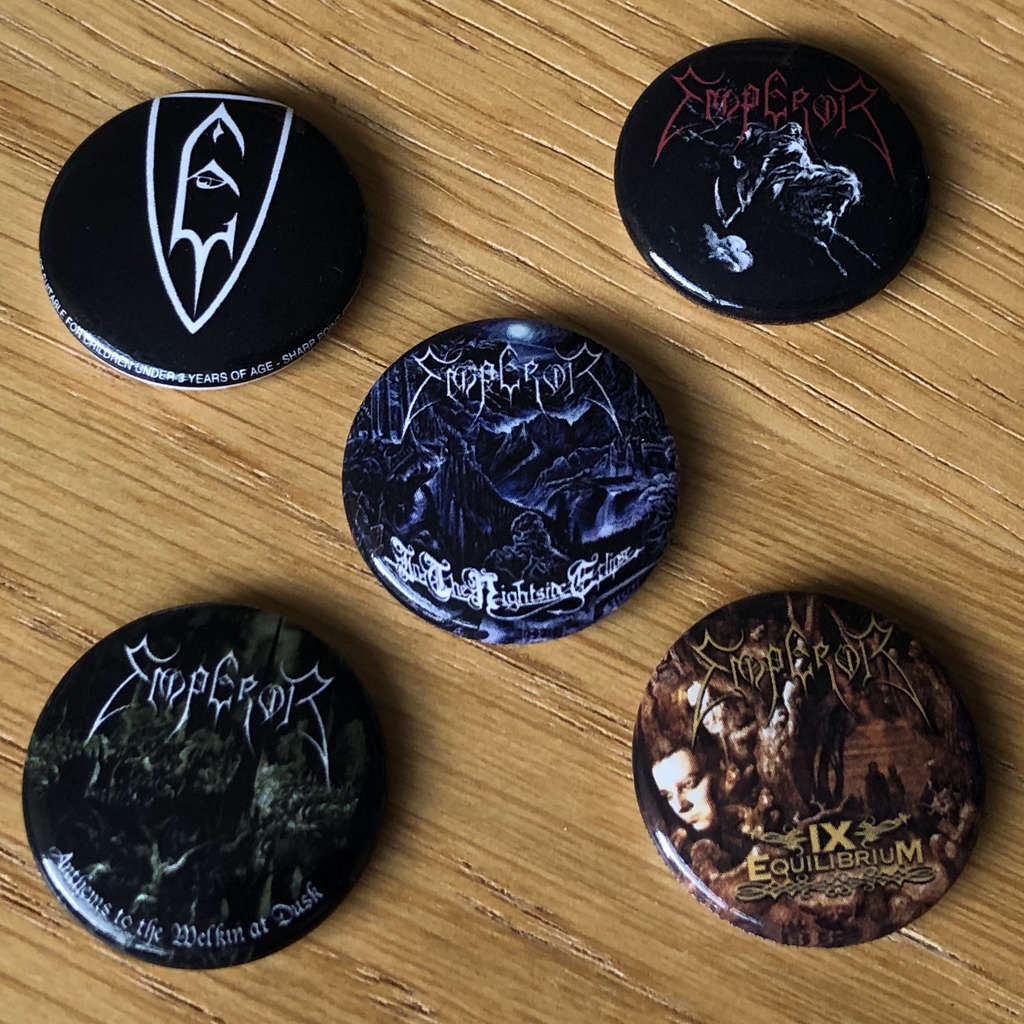 Emperor - Albums (Badge Pack)