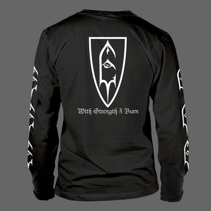 Emperor - With Strength I Burn (Black & White) (Long Sleeve T-Shirt)