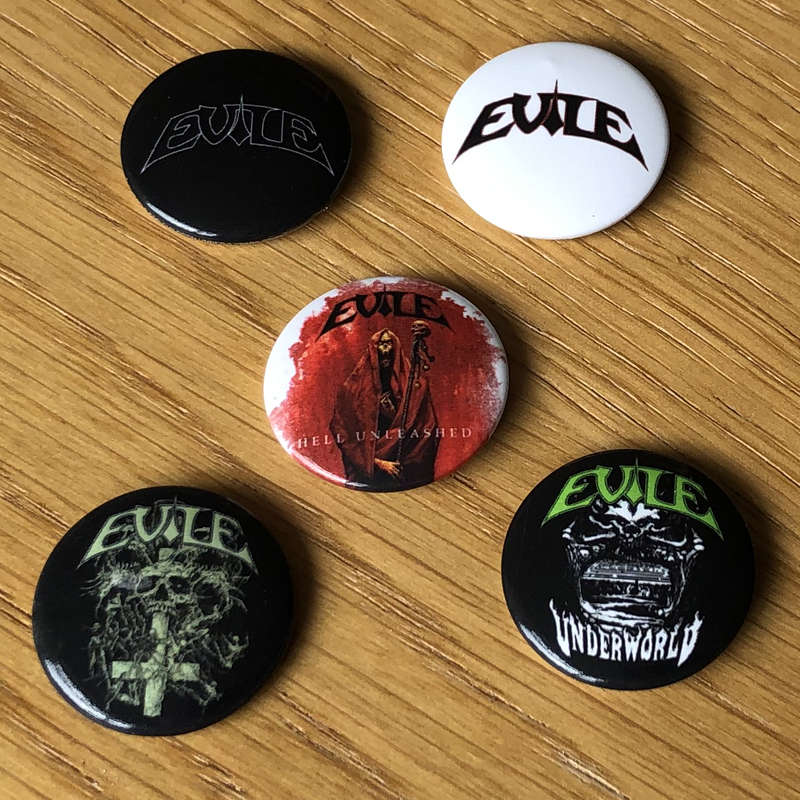 Evile - Hell Unleashed (Badge Pack)