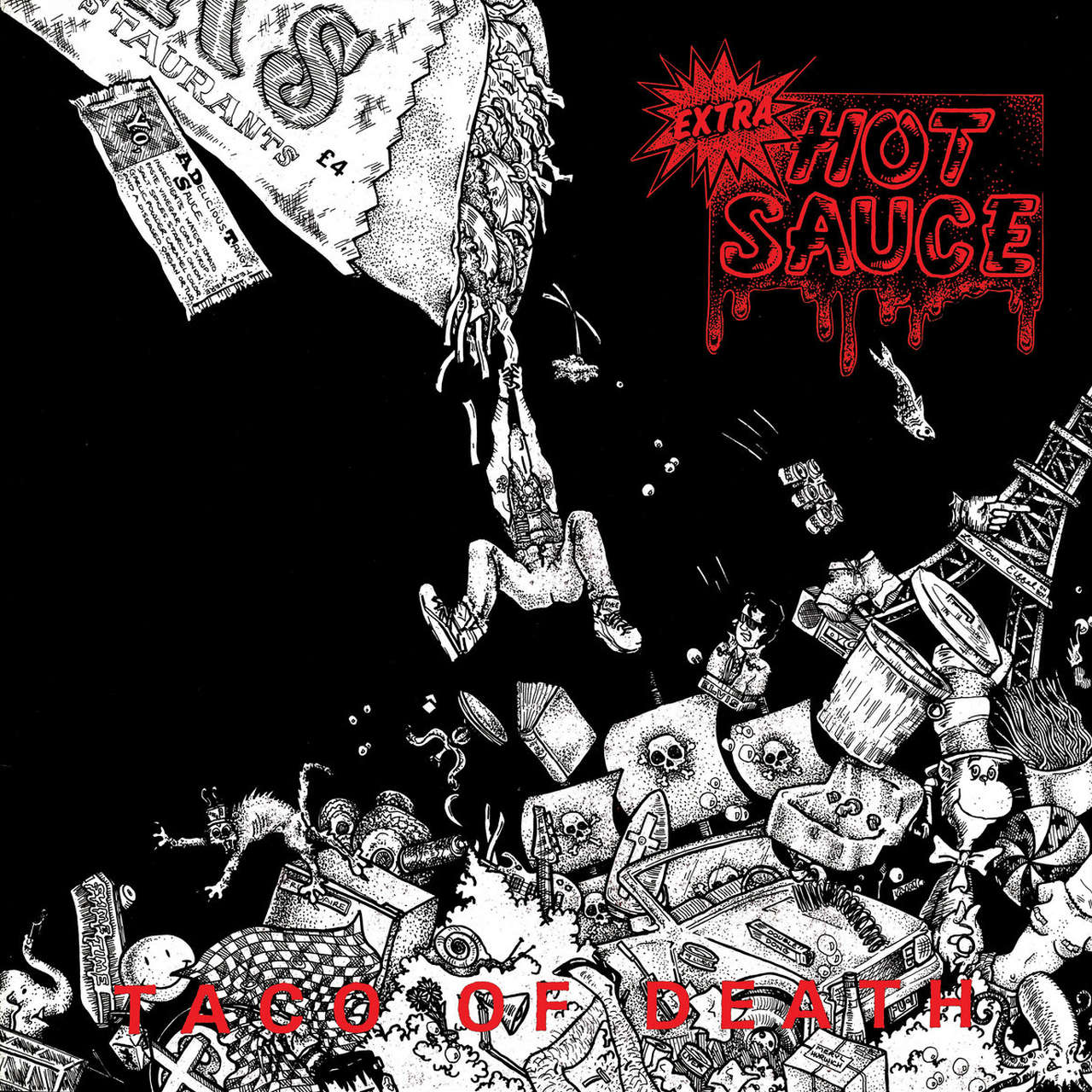 Extra Hot Sauce - Taco of Death (2025 Reissue) (CD)