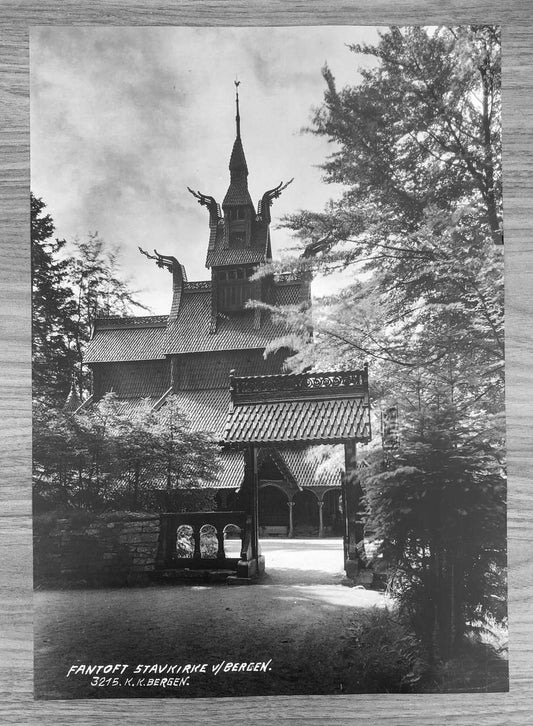 Fantoft stavkirke (Poster)
