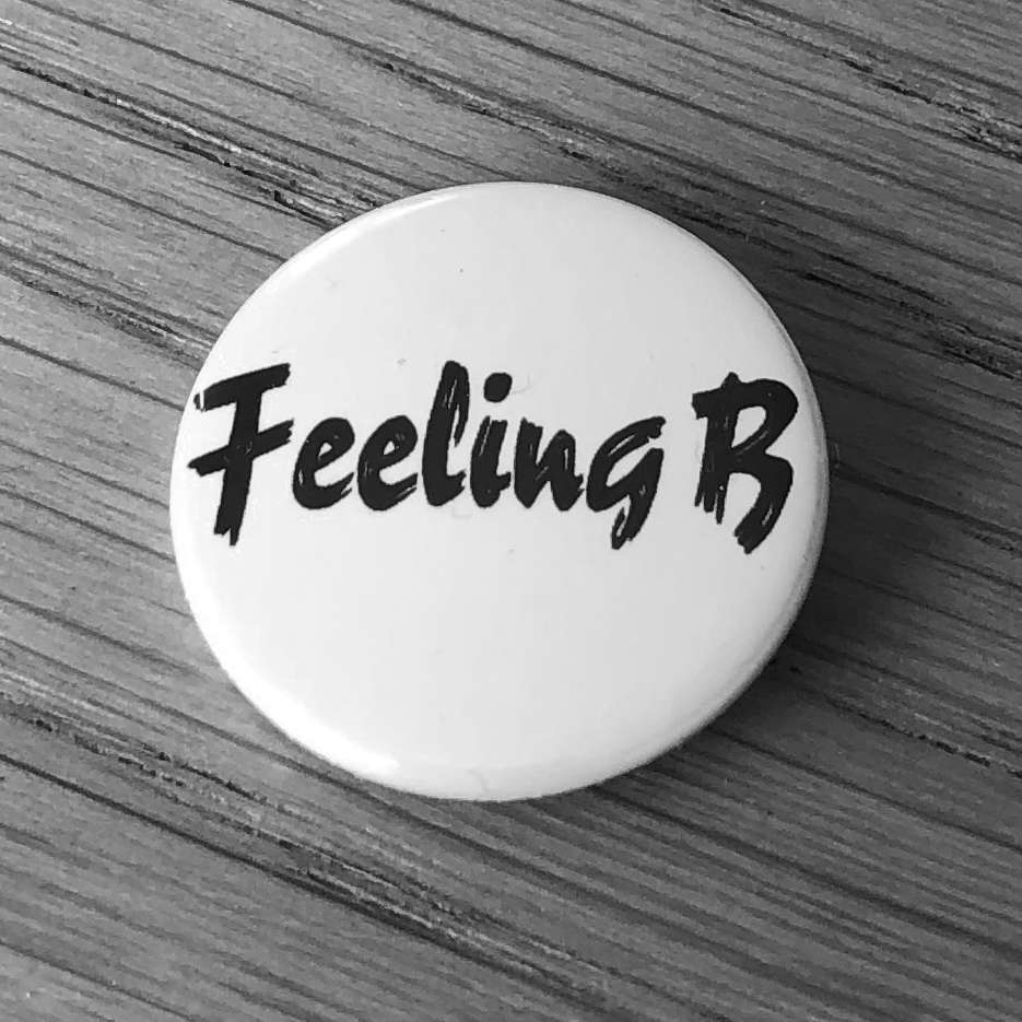 Feeling B - Black Logo (Badge)