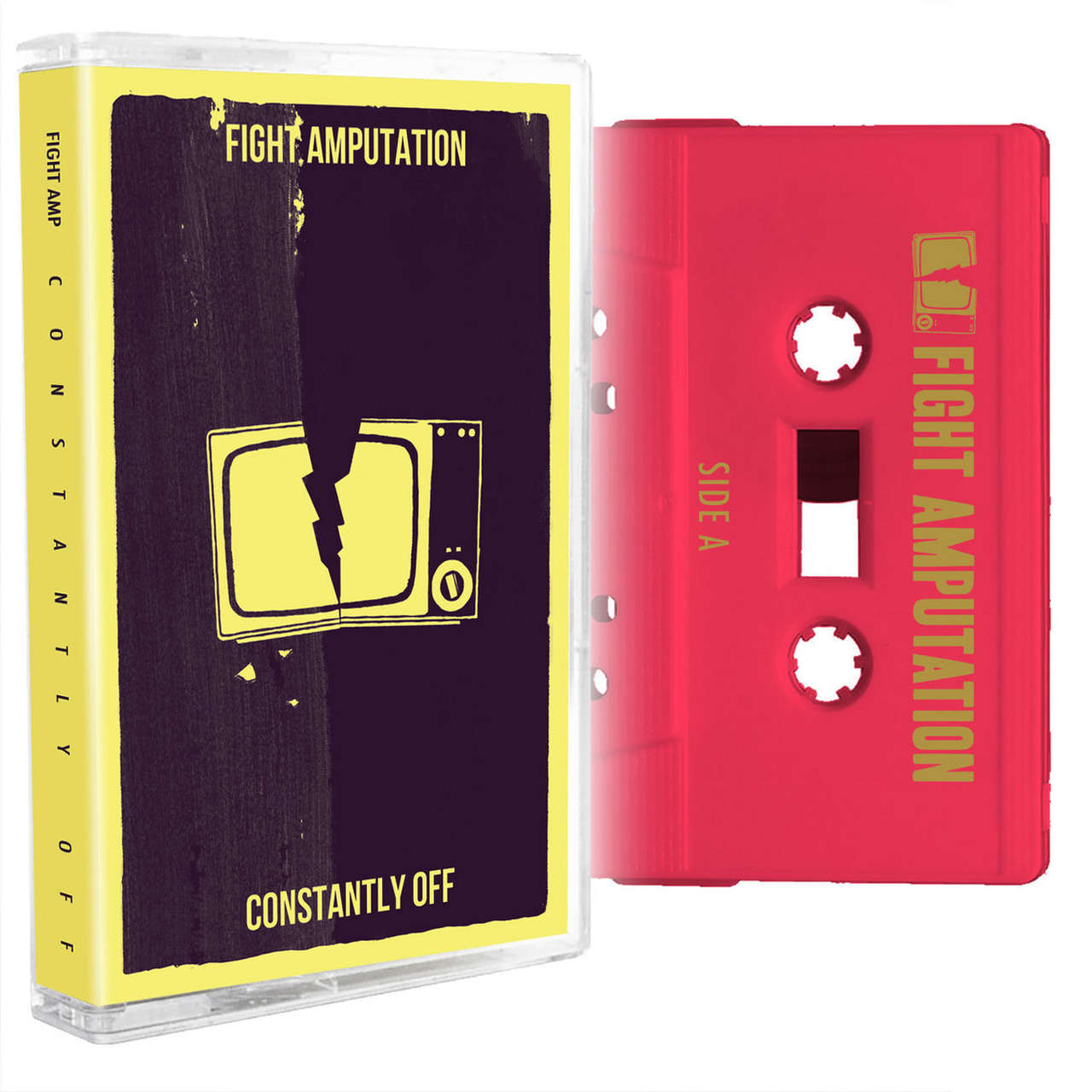 Fight Amp - Constantly Off (Salmon Edition) (Cassette)