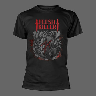 Fleshkiller - Red Logo (T-Shirt)