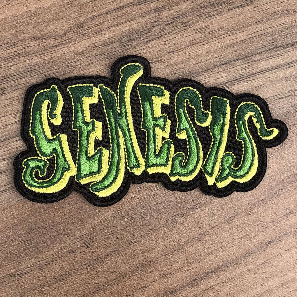 Genesis - Green Logo (Embroidered Patch)