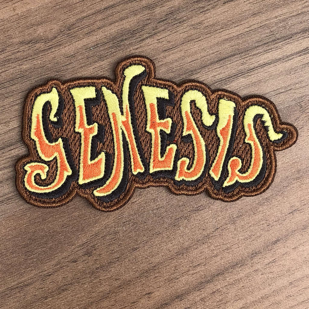 Genesis - Orange Logo (Embroidered Patch)