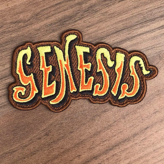 Genesis - Orange Logo (Embroidered Patch)