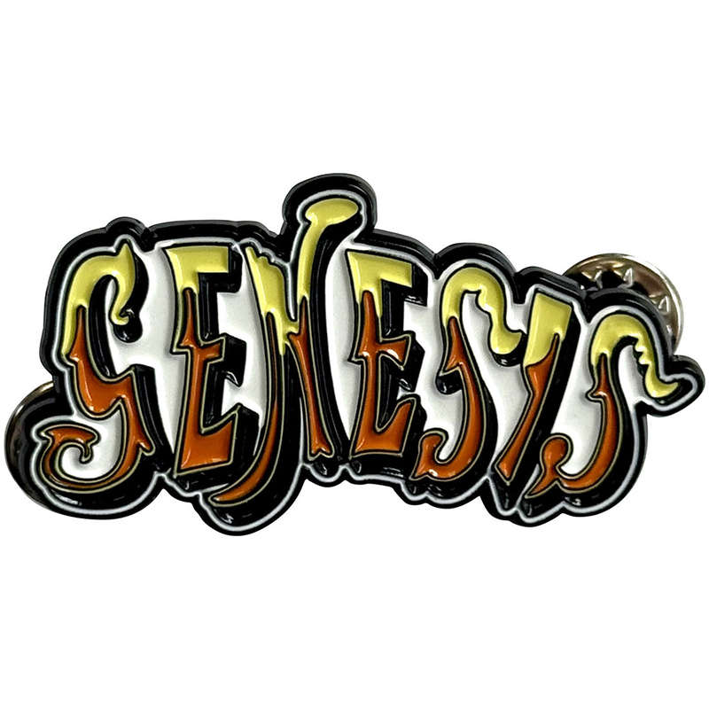 Genesis - Orange Logo (Metal Pin)