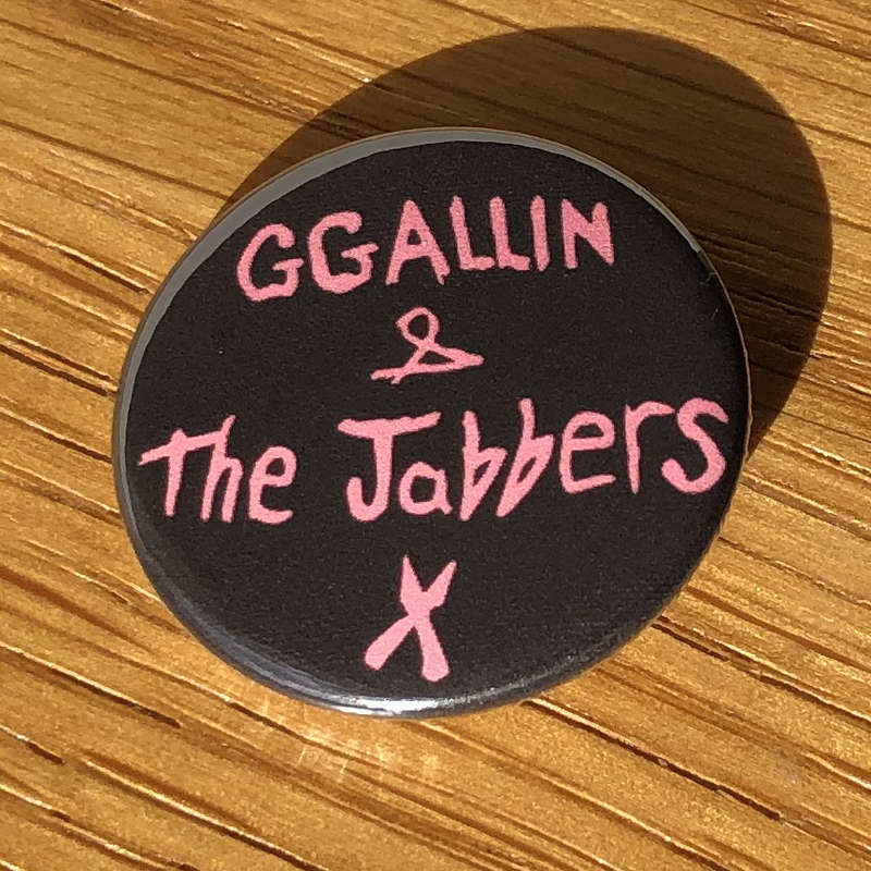 GG Allin & The Jabbers - Logo (Badge)