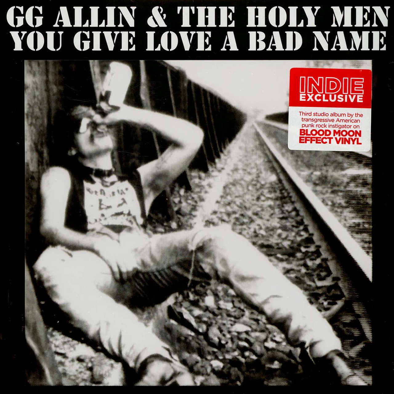GG Allin - You Give Love a Bad Name (2025 Reissue) (Blood Moon Edition) (LP)