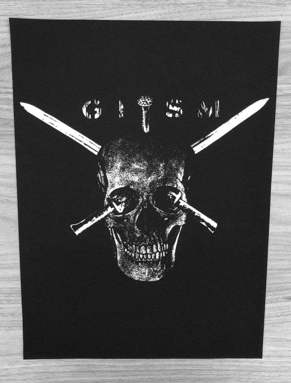 GISM - Detestation (Skull) (Backpatch)