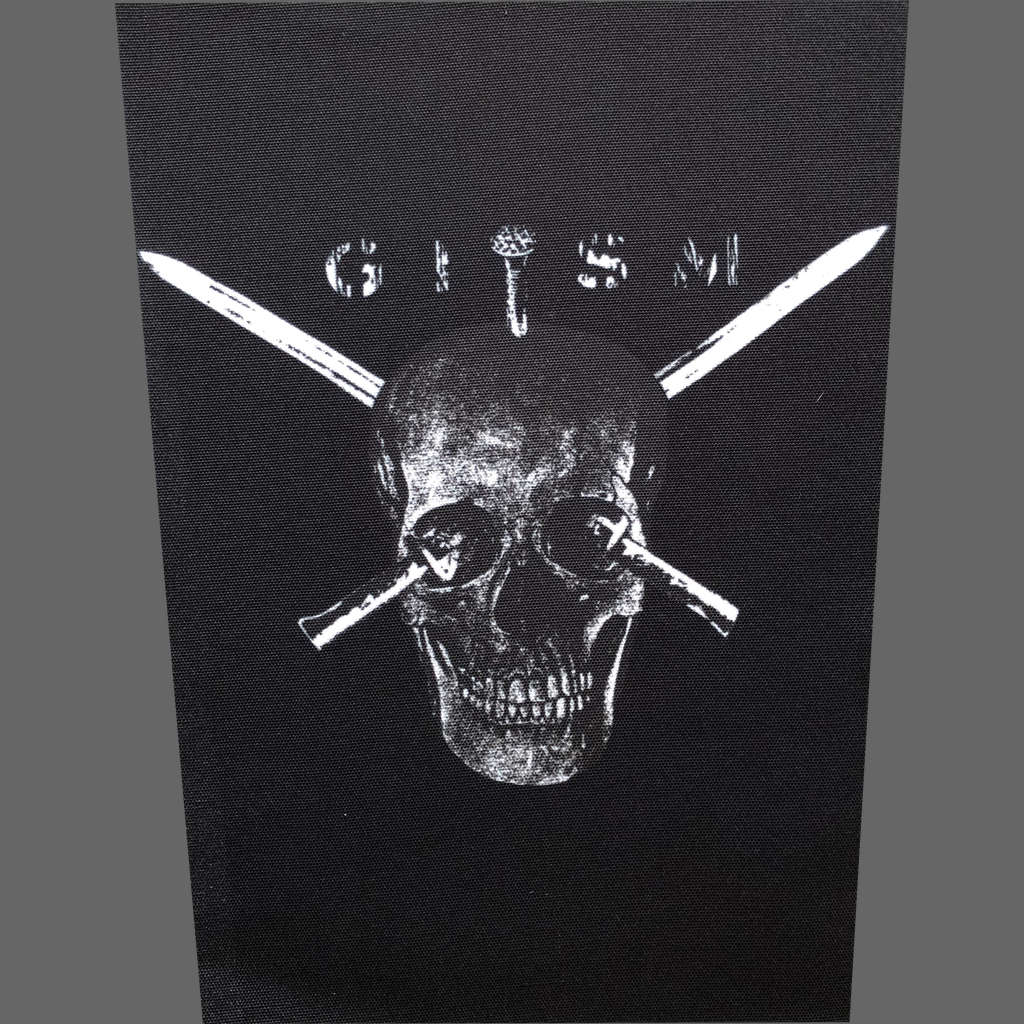 GISM - Detestation (Skull) (Backpatch)
