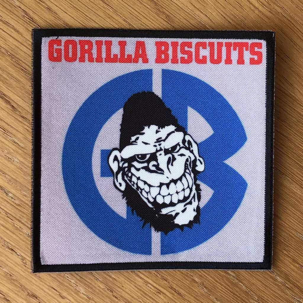 Gorilla Biscuits - Colour Logo (Printed Patch)