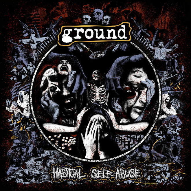 Ground - Habitual Self-Abuse (Blood Spatter Edition) (LP)