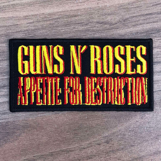 Guns N' Roses - Appetite for Destruction (Title) (Embroidered Patch)