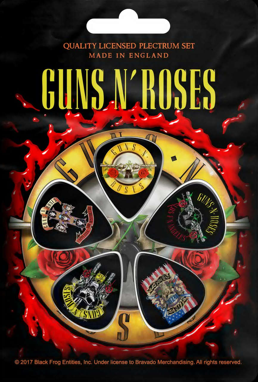Guns N' Roses - Bullet Logo (Plectrum Pack)