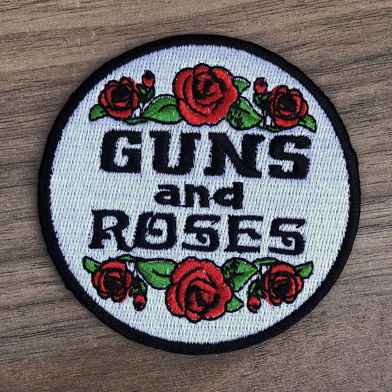 Guns N' Roses - Roses (White) (Embroidered Patch)