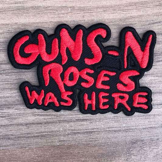 Guns N' Roses - Was Here (Embroidered Patch)