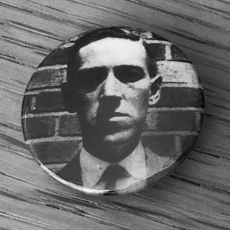H. P. Lovecraft 1931 Portrait (Badge)