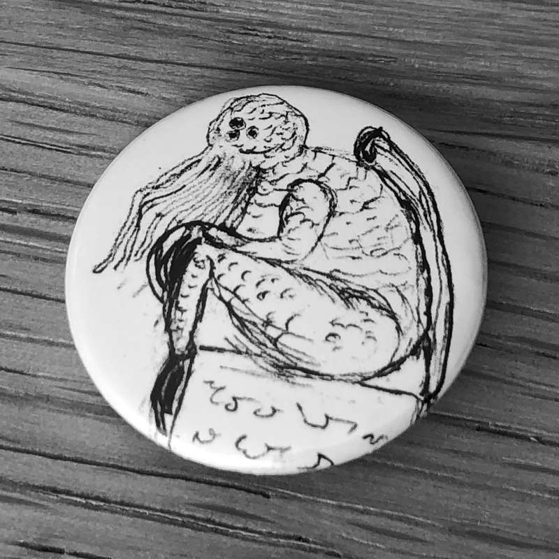 H. P. Lovecraft Cthulhu (Badge)