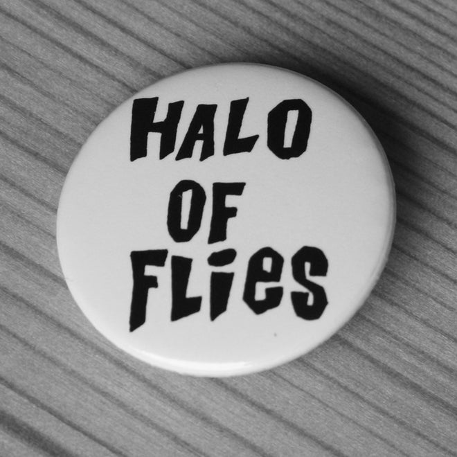 Halo of Flies - Black Logo (Badge)