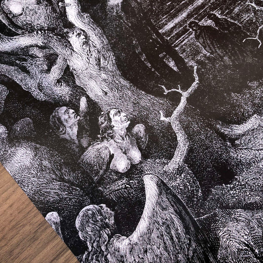 Harpies in the Forest of Suicides (Poster)