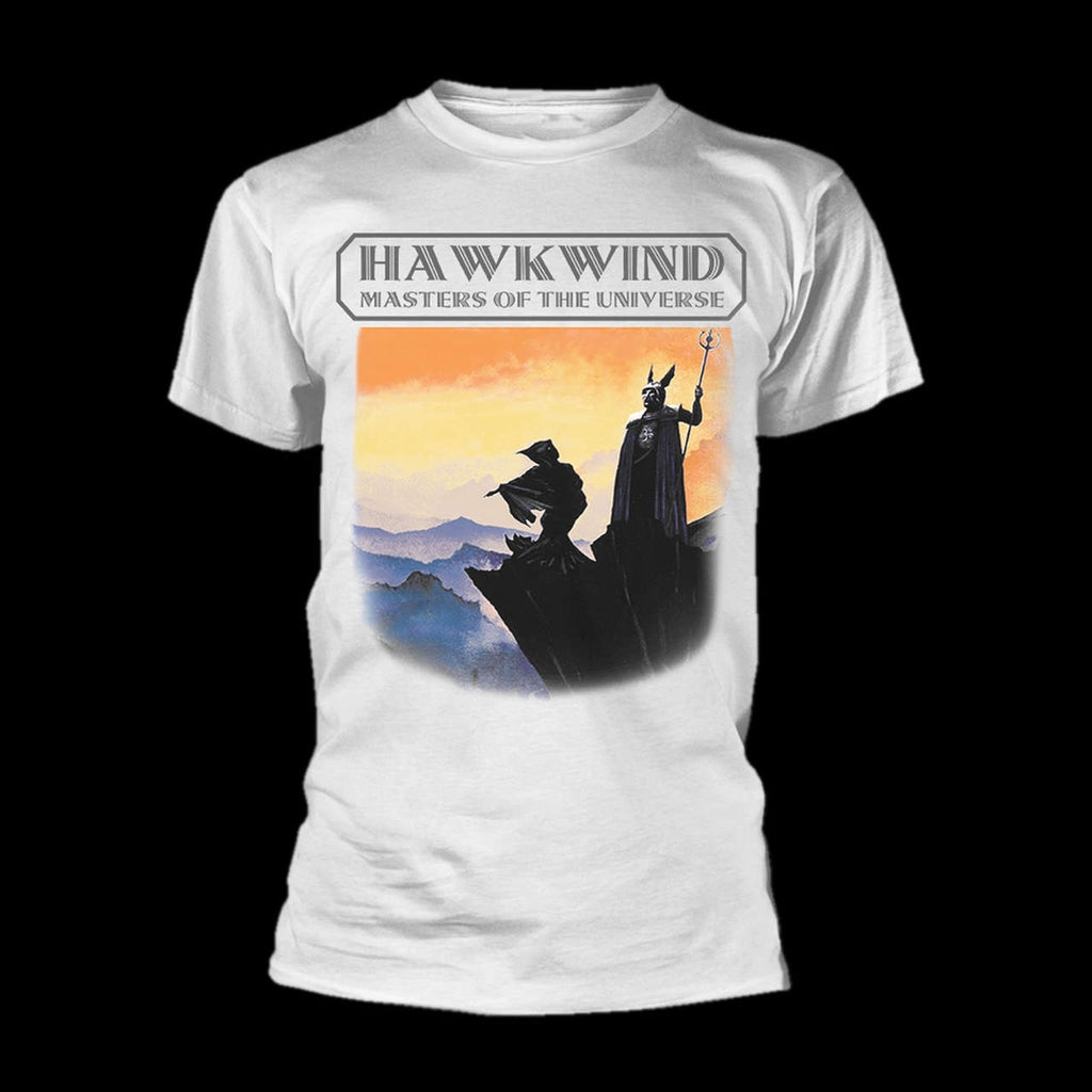 Hawkwind - Masters of the Universe (White) (T-Shirt)