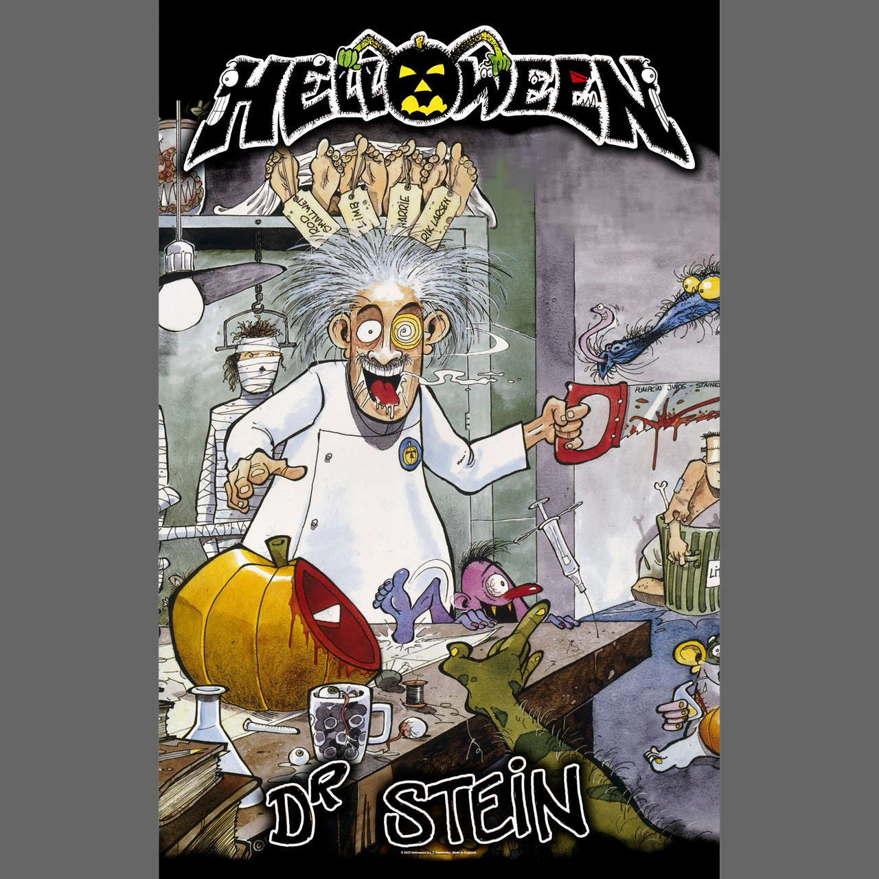Helloween - Dr Stein (Textile Poster)