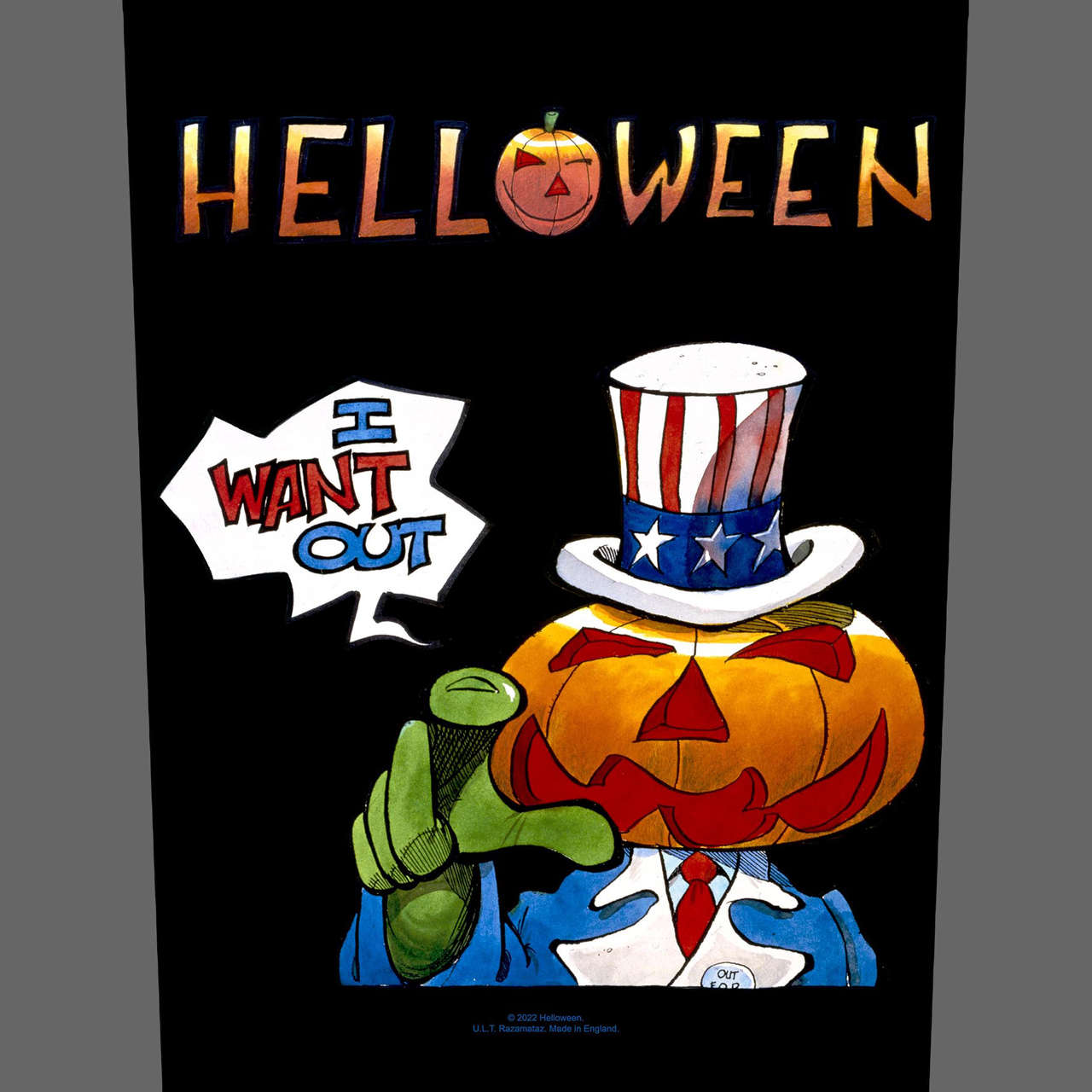 Helloween - I Want Out (Backpatch)