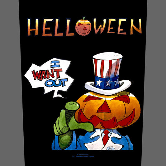 Helloween - I Want Out (Backpatch)