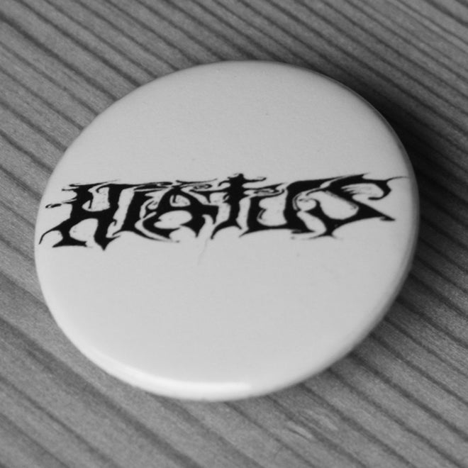 Hiatus - Black Logo (Badge)
