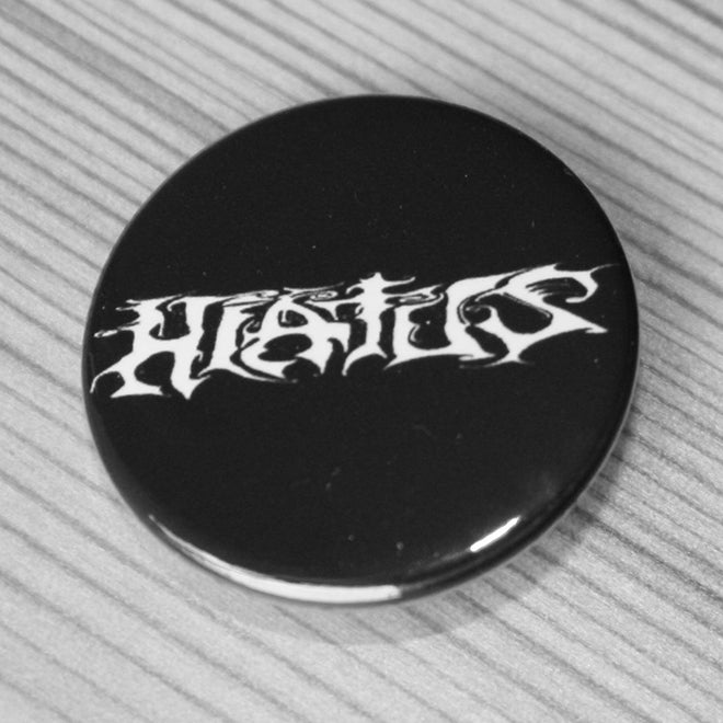 Hiatus - White Logo (Badge)
