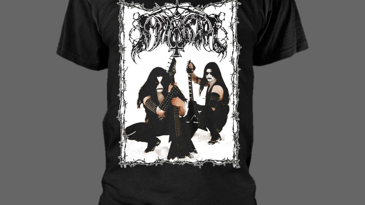 T-shirt Immortal 'Battles In The North 2022' Noir - Officiel, Taille ST2530, Neuf étiqueté