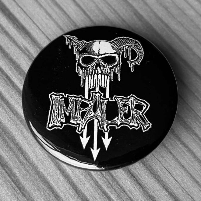 Impaler - Logo & Skull (Badge)