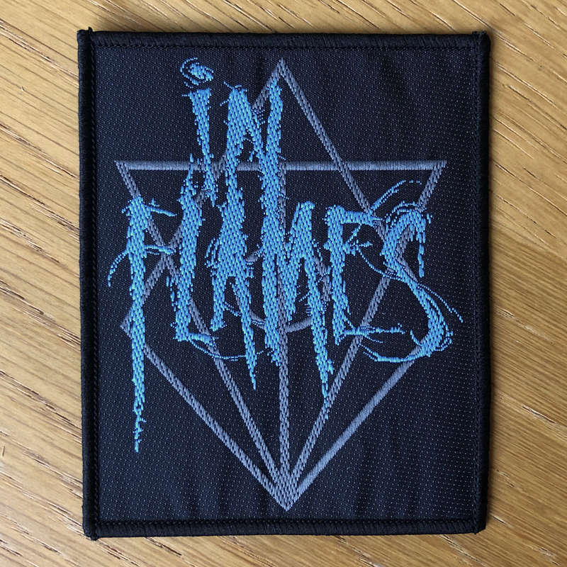 In Flames - Blue Logo (Woven Patch)