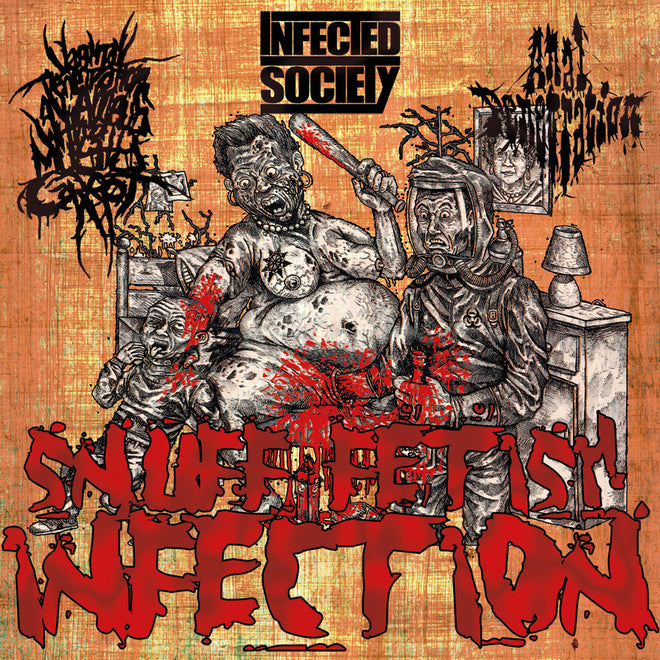 Infected Society / Anal Penetration / VxPxOxAxAxWxAxMxC - Snuff Fetish Infection (Digipak CD)