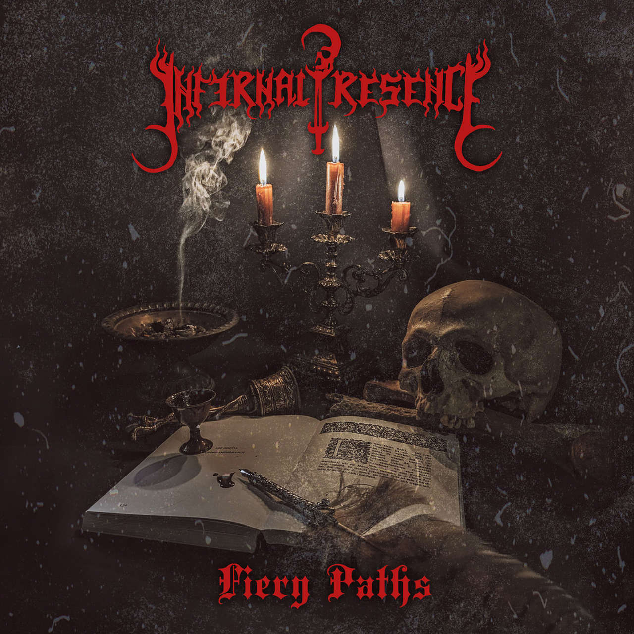 Infernal Presence - Fiery Paths (Oxblood Red Edition) (LP)