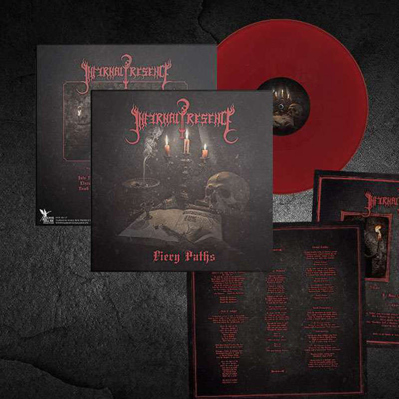 Infernal Presence - Fiery Paths (Oxblood Red Edition) (LP)