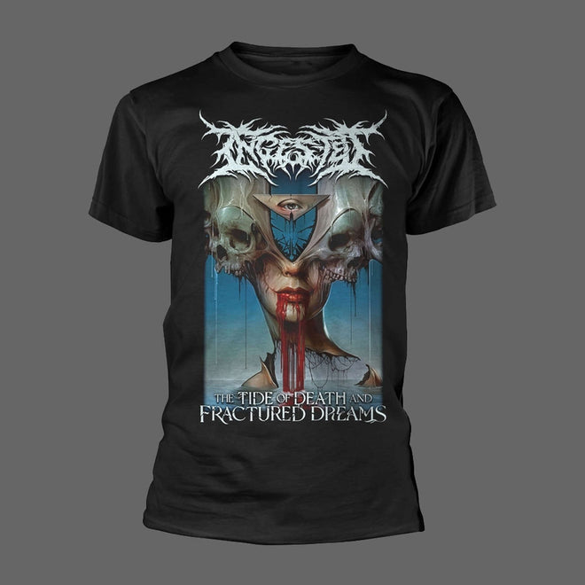 Ingested - The Tide of Death and Fractured Dreams (T-Shirt - Released: 5 April 2024)