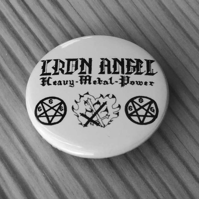 Iron Angel - Heavy Metal Power (Badge)
