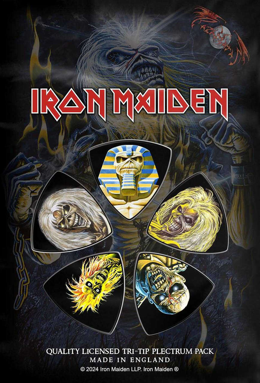 Iron Maiden - Classic Albums (Eddie) (Tri-Tip) (Plectrum Pack)