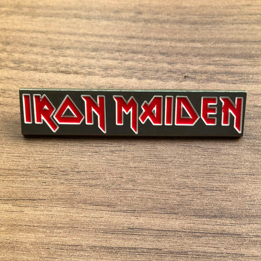 Iron Maiden - Logo (Bar) (Metal Pin)