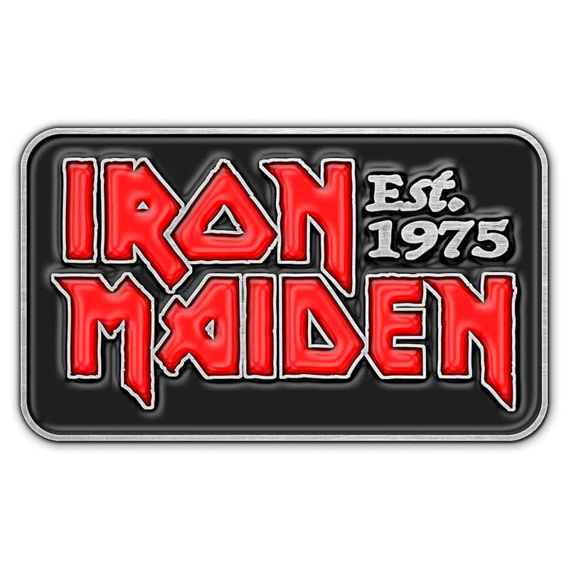 Iron Maiden - Logo (Est 1975) (Metal Pin)