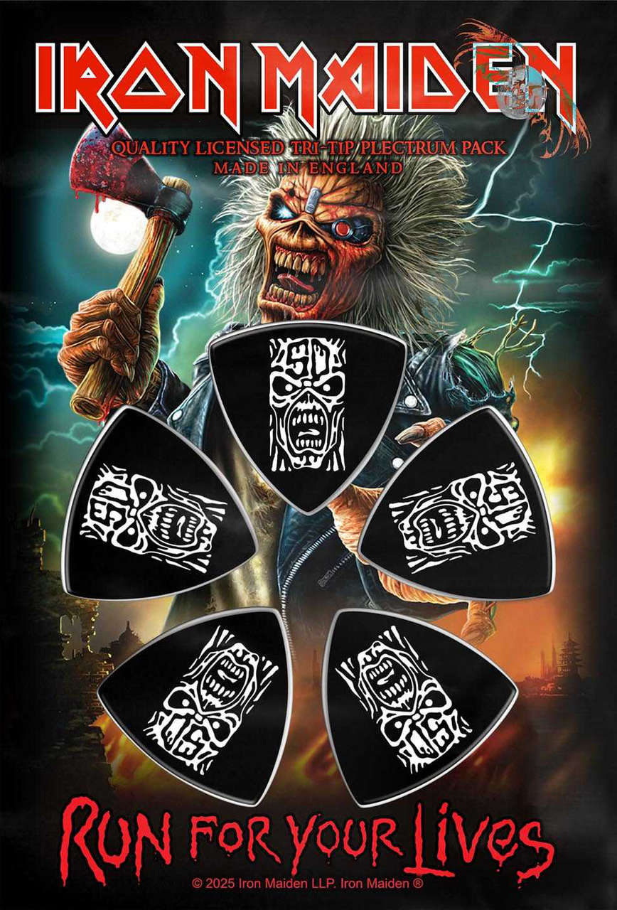 Iron Maiden - Run for Your Lives (Tri-Tip) (Plectrum Pack)